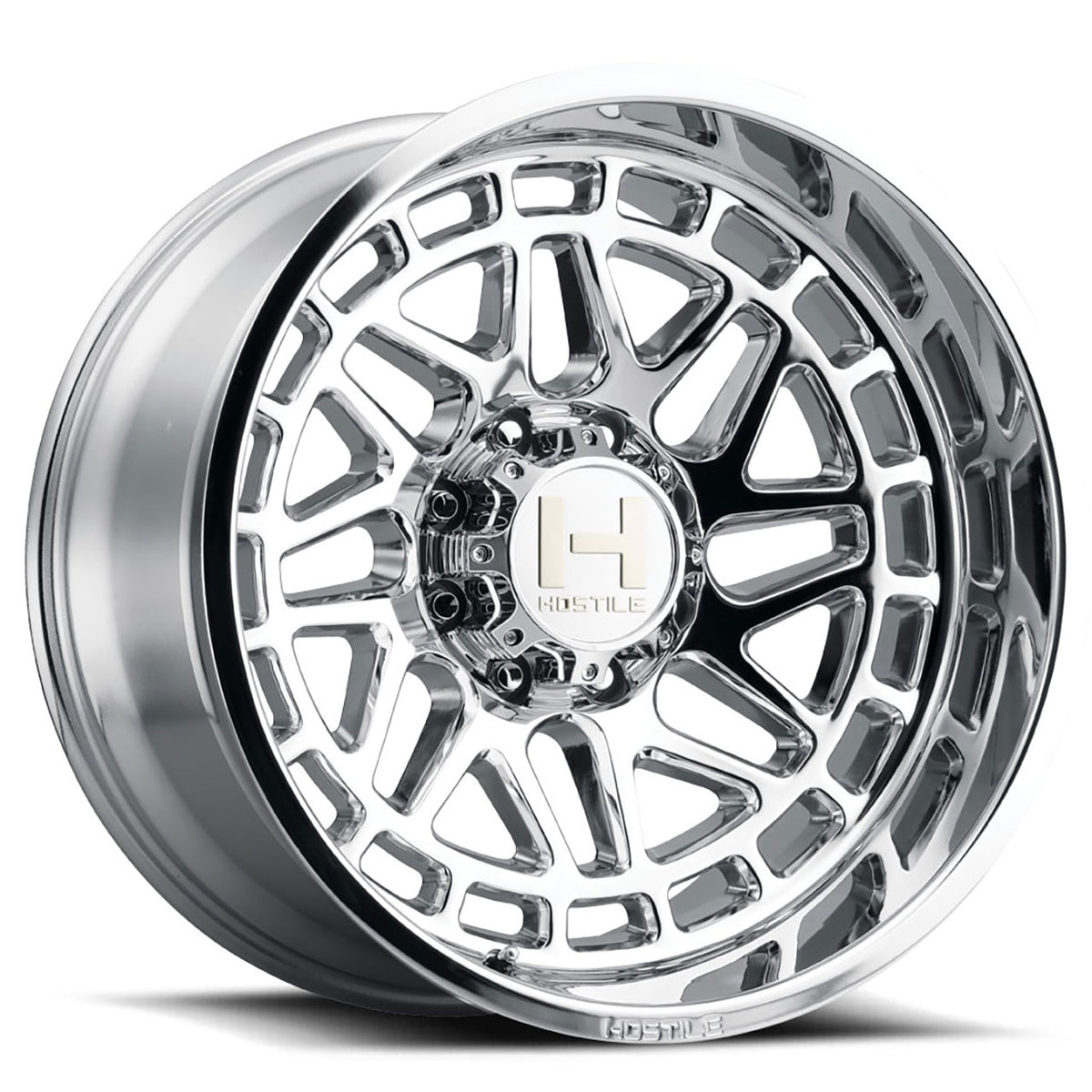 Hostile H122 REAPER Chrome wheel