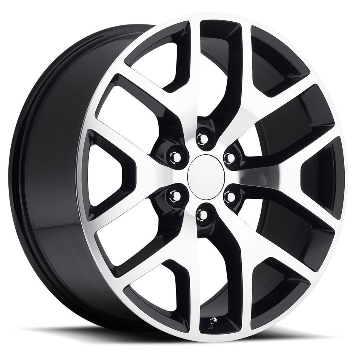 Factory Reproductions FR44 Black/Machined wheel
