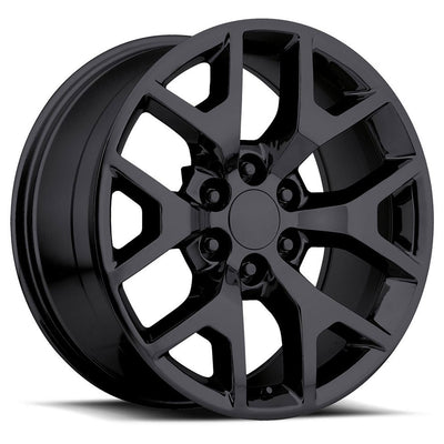 Factory Reproductions FR44 GMC SIERRA Black wheel