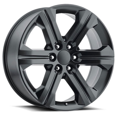 Factory Reproductions FR47 GMC SIERRA Black wheel