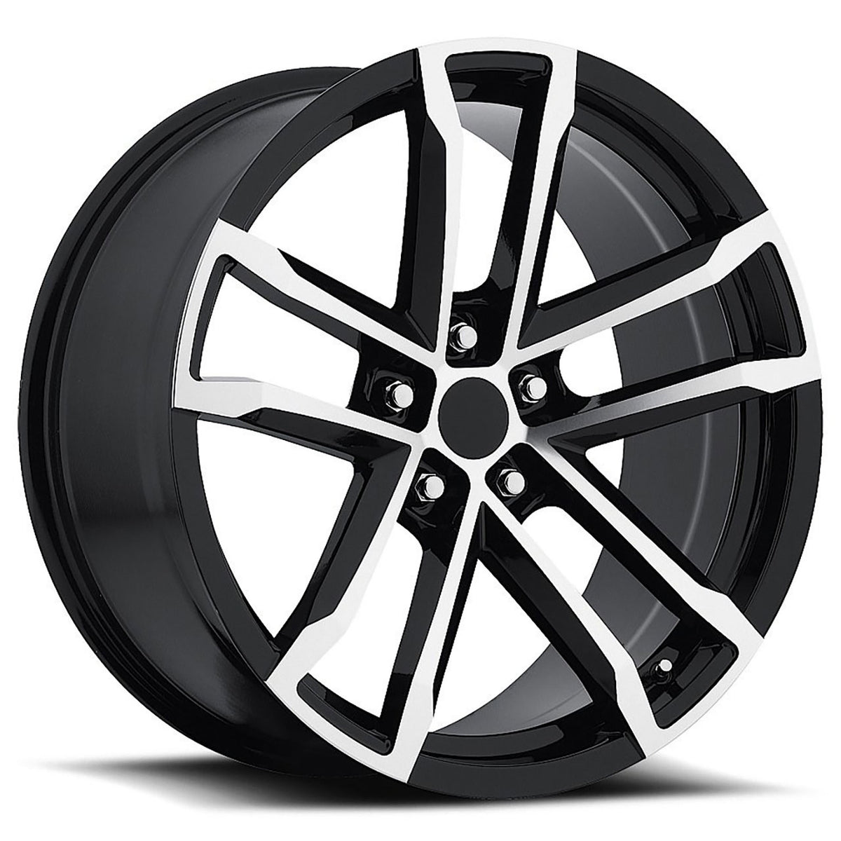 Factory Reproductions FR41 CAMARO ZL1 Black/Machined wheel