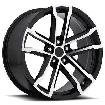 Factory Reproductions FR41 CAMARO ZL1 Black/Machined wheel