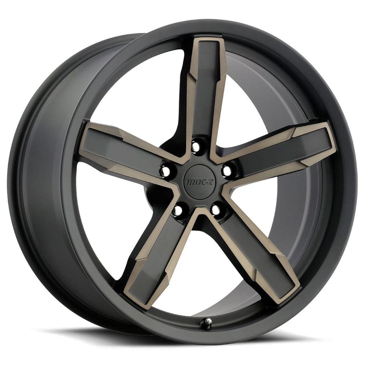 Factory Reproductions FRZ10 IROC Satin Black Machine Face with Bronze Clear