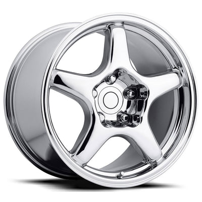 Factory Reproductions FR21 C4 ZR1 CORVETTE Chrome wheel