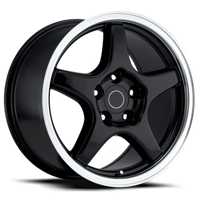 Factory Reproductions FR21 Black/Machined wheel