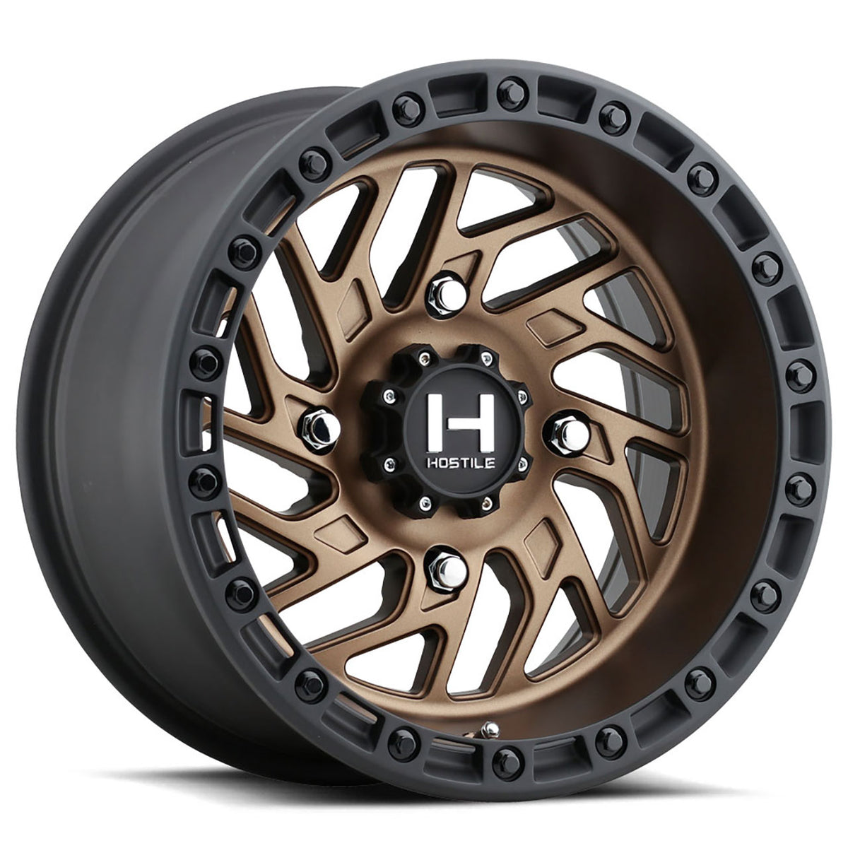 Hostile H116 JIGSAW UTV Bronze/Black wheel