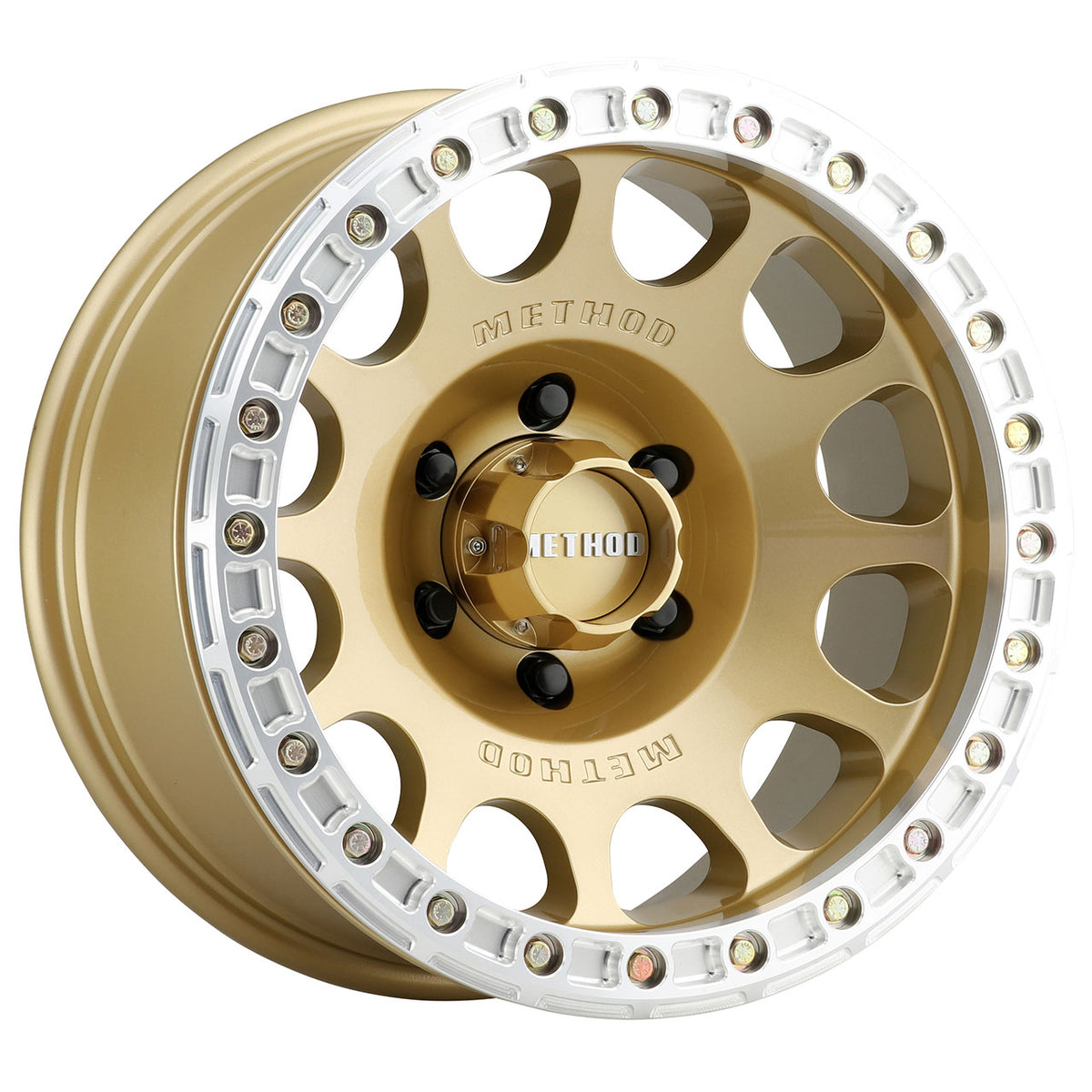 Method Race Wheels MR105 V3 Gold wheel