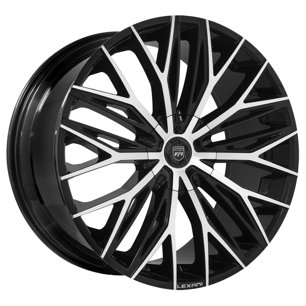 Lexani ARIES CVR Black/Machined wheel