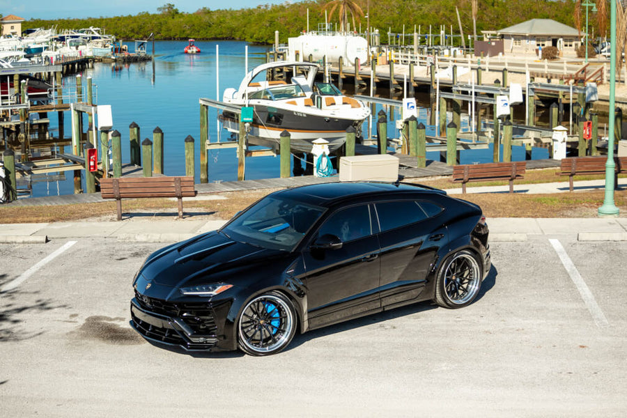 HRE S204H forged wheel on Lamborghini Urus Widebody