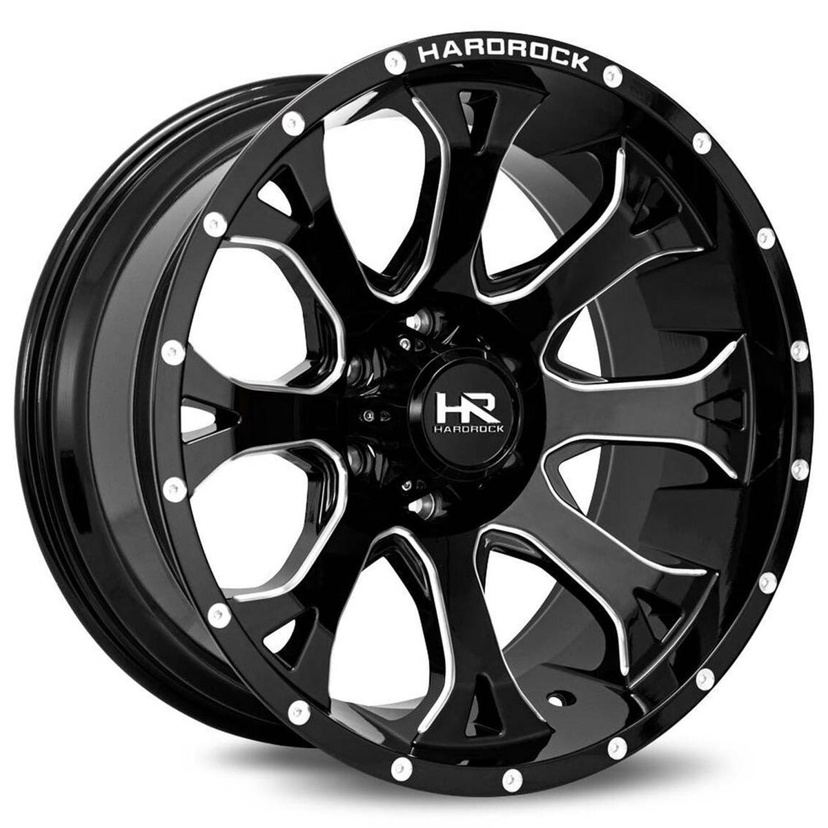 Hardrock H505 BLOODSHOT XPOSED Black/Machined wheel