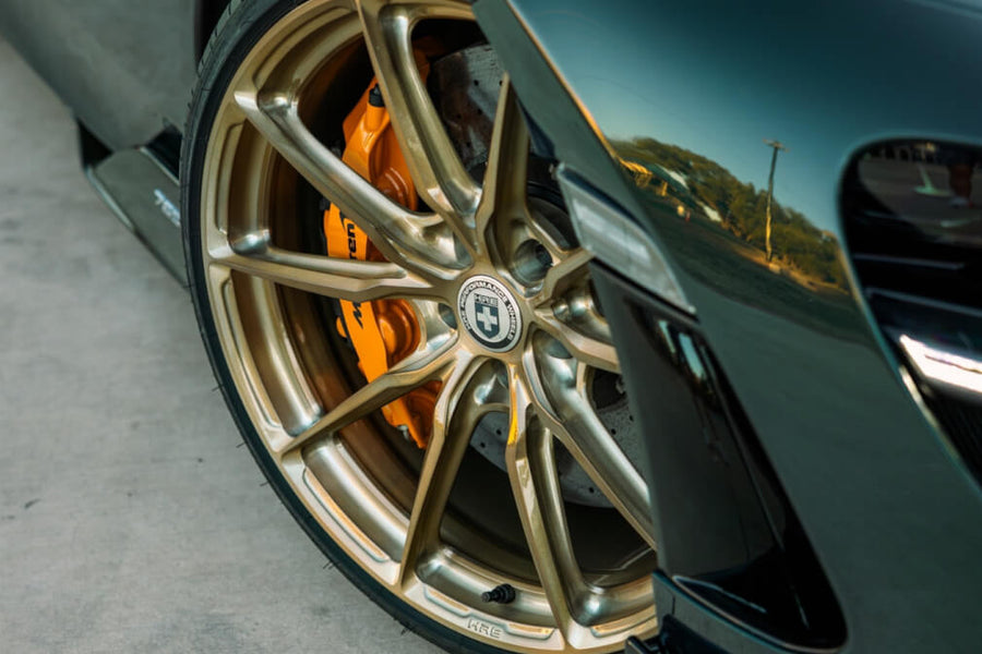 HRE P104SC forged wheel on Mclaren 765LT