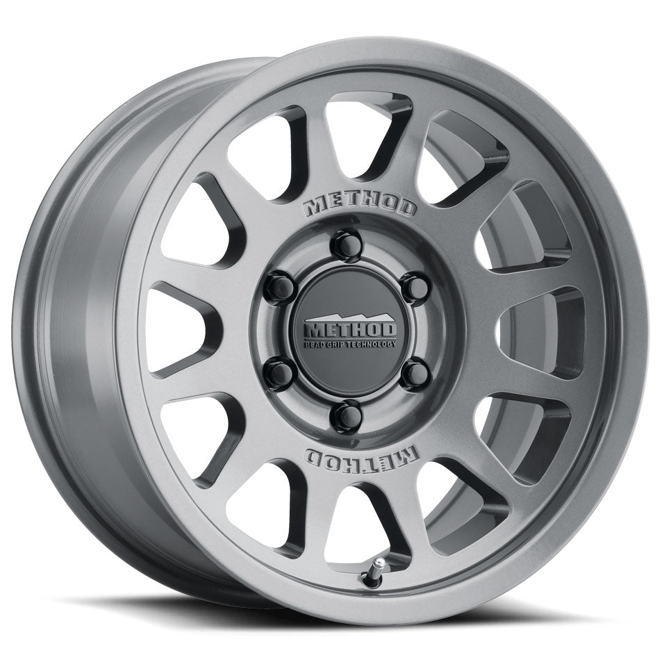 Method Race Wheels MR703 BEAD GRIP Titanium wheel