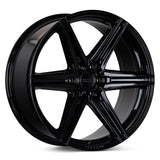 Vossen HF6-2 Black wheel
