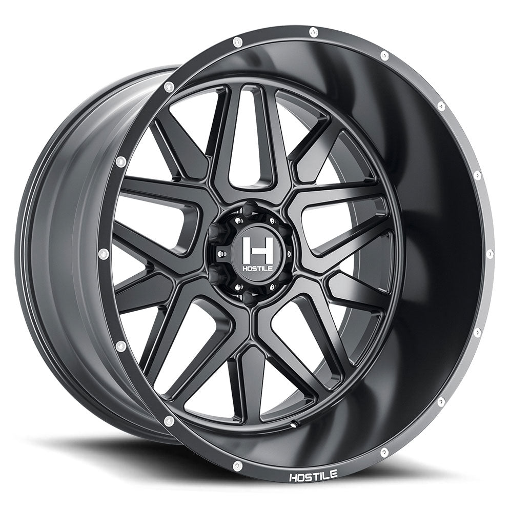 Hostile H128 DIABLO Black wheel