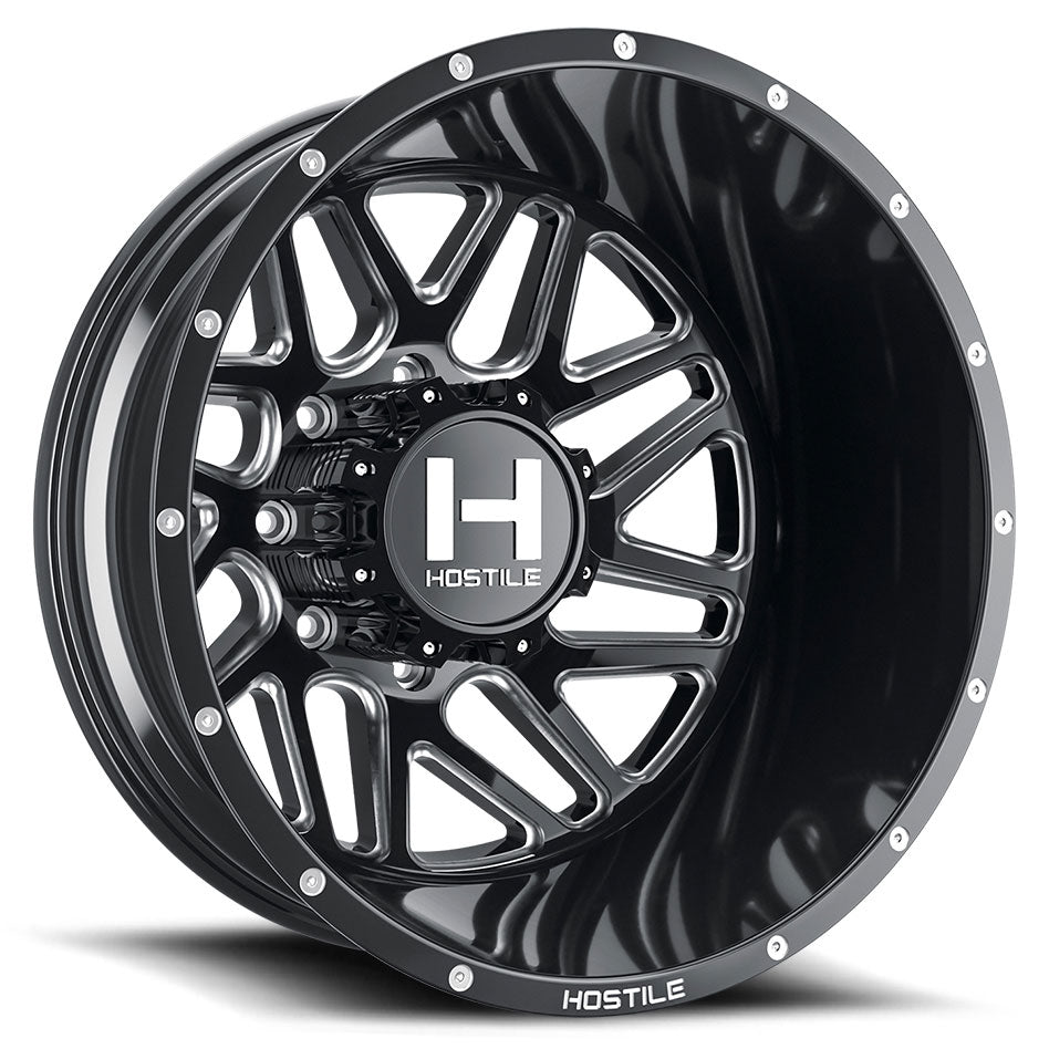 Hostile H401 SPROCKET-R Black/Milled wheel