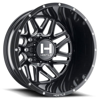 Hostile H401 SPROCKET-R Black/Milled wheel
