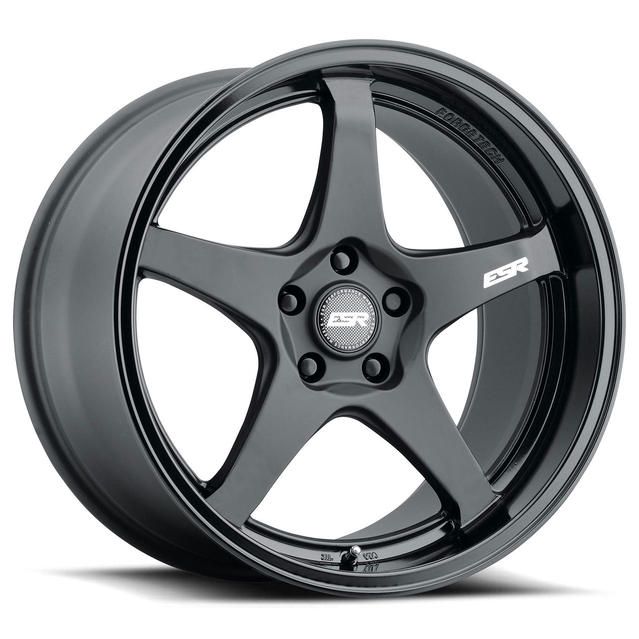 ESR AP5 Matte Black Center w/Gloss Black Lip