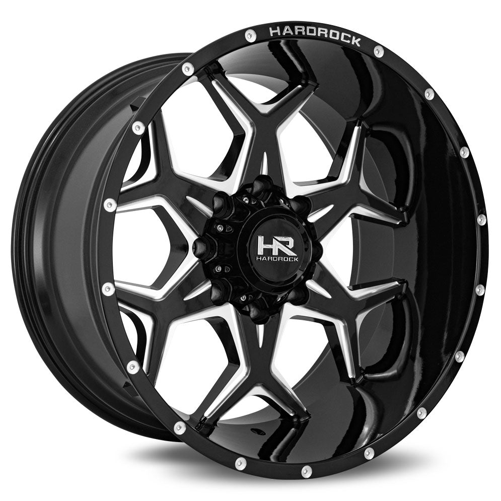 Hardrock H507 RECKLESS XPOSED Black/Machined wheel