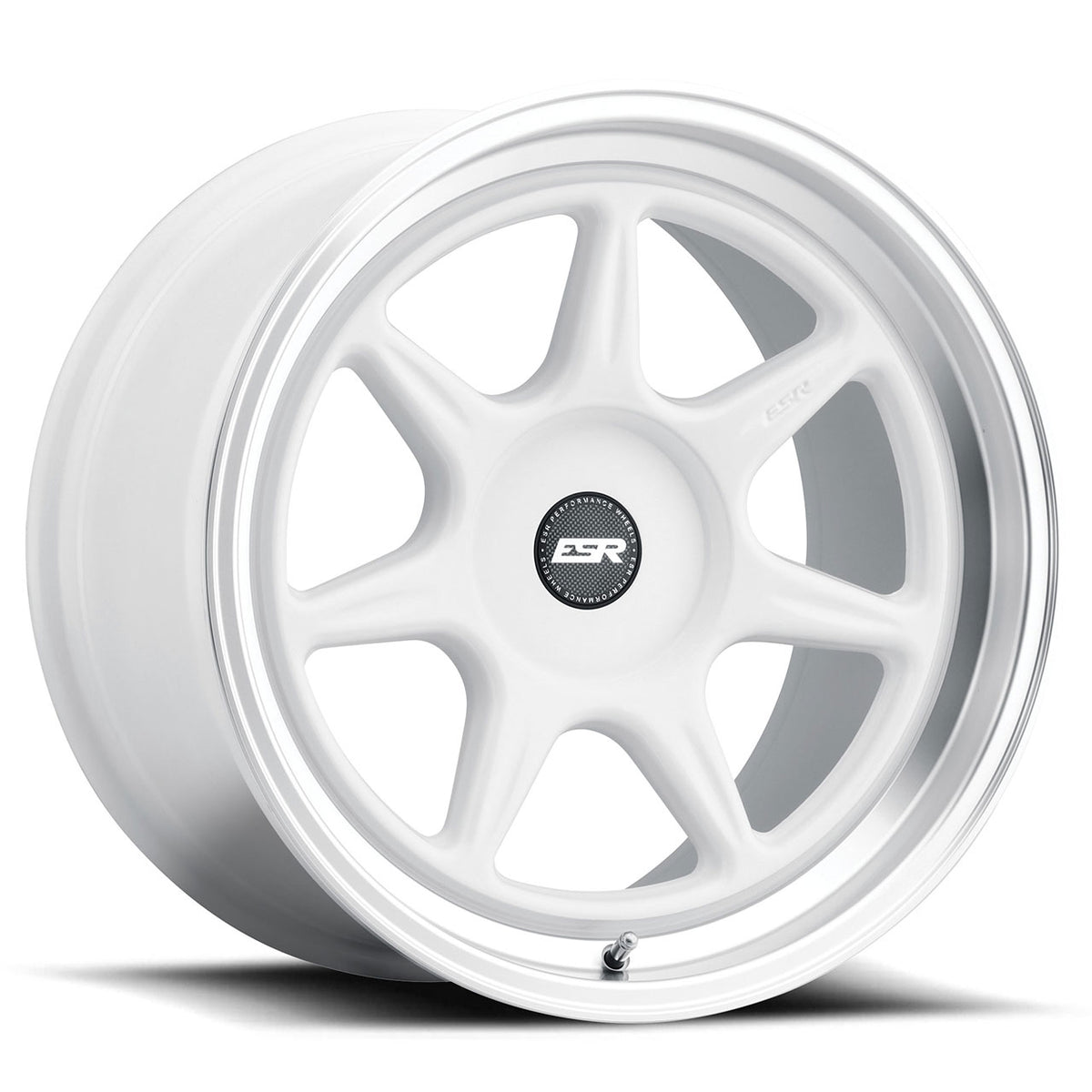 ESR CR7 White/Machined wheel
