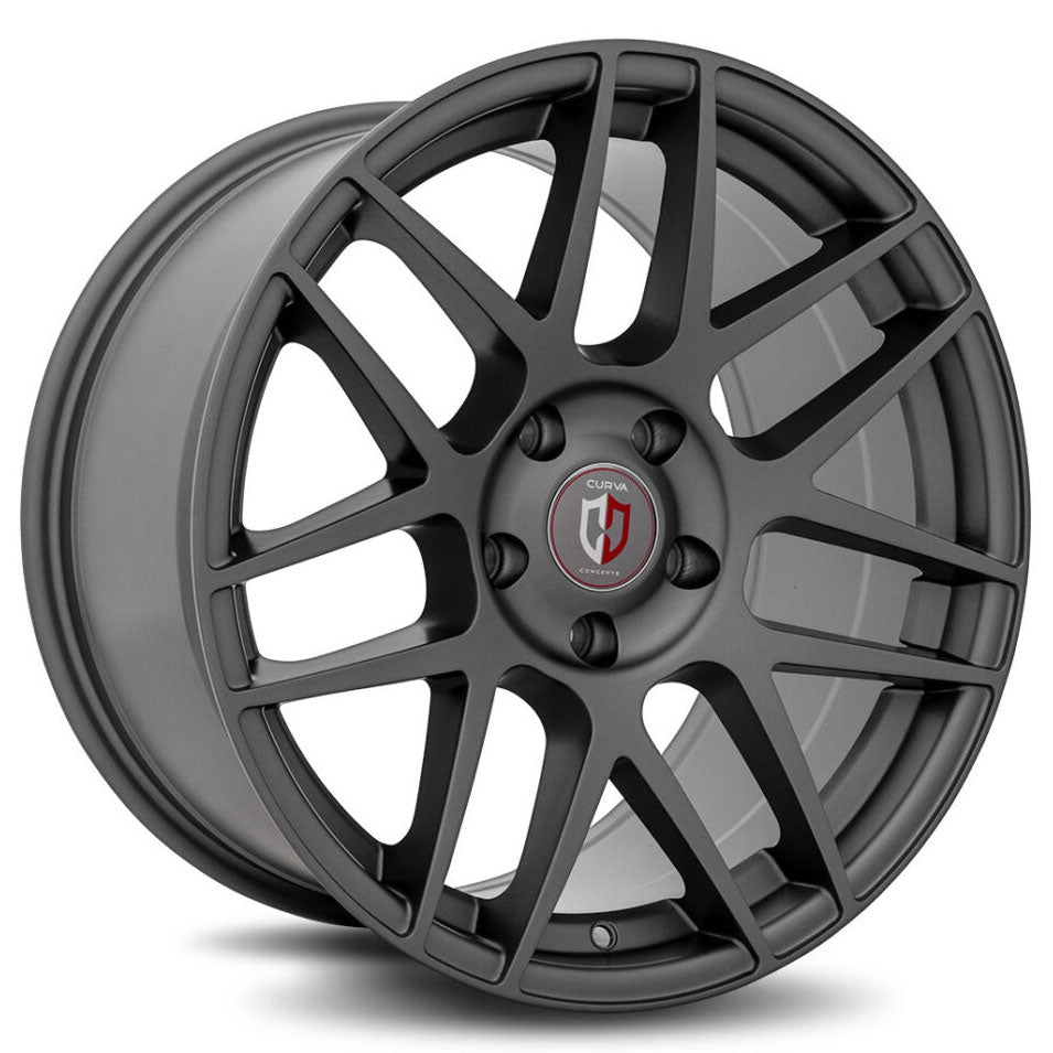 Curva Concepts C300 Gunmetal wheel
