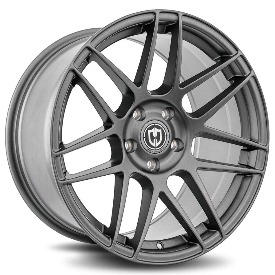 Curva Concepts CFF300 Gunmetal wheel