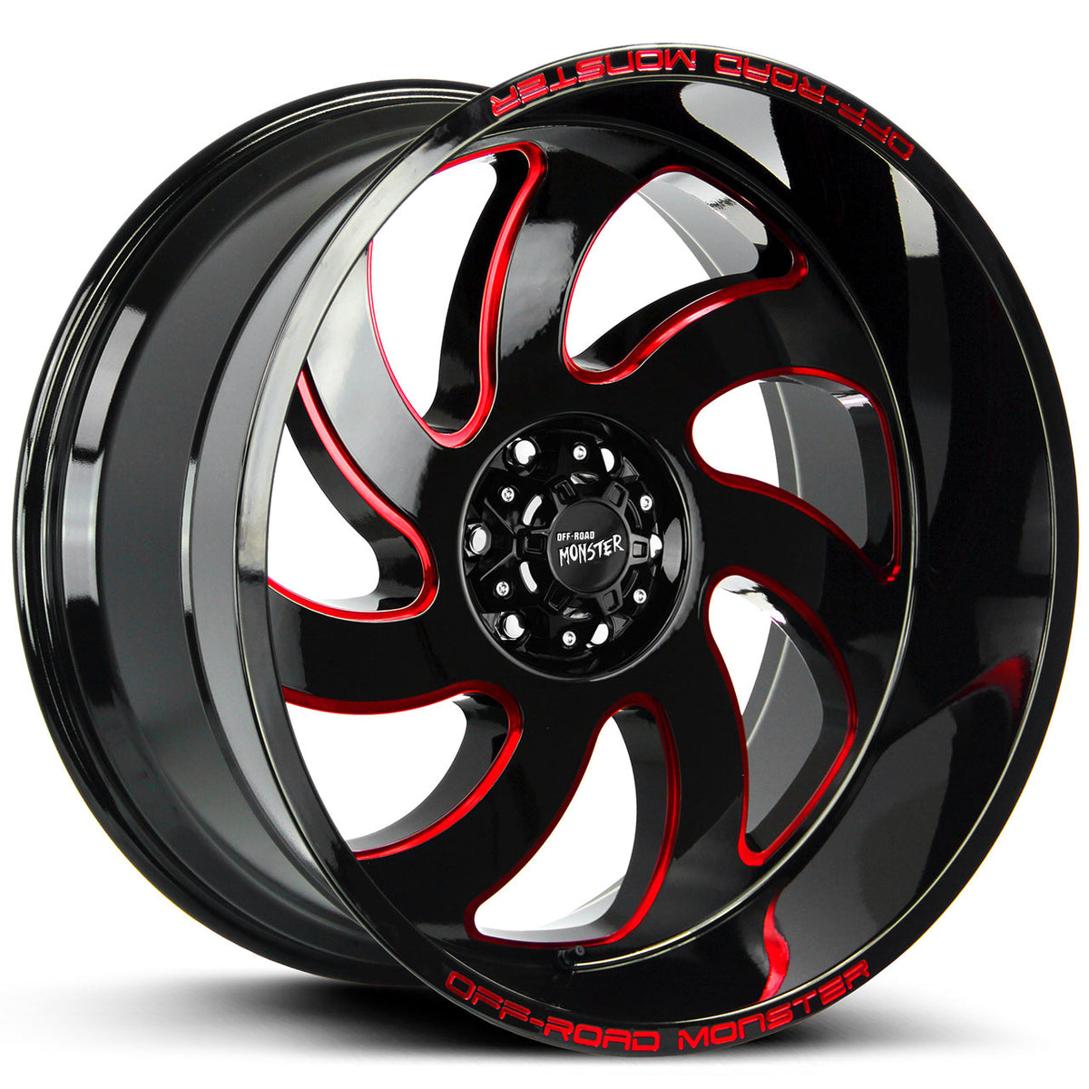 Off-Road Monster M07 Black/Red wheel