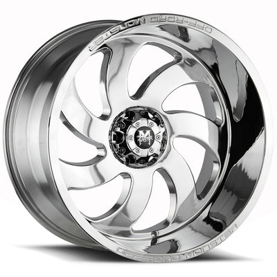 Off-Road Monster M07 Chrome wheel