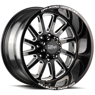 Off-Road Monster M17 Black/Machined wheel