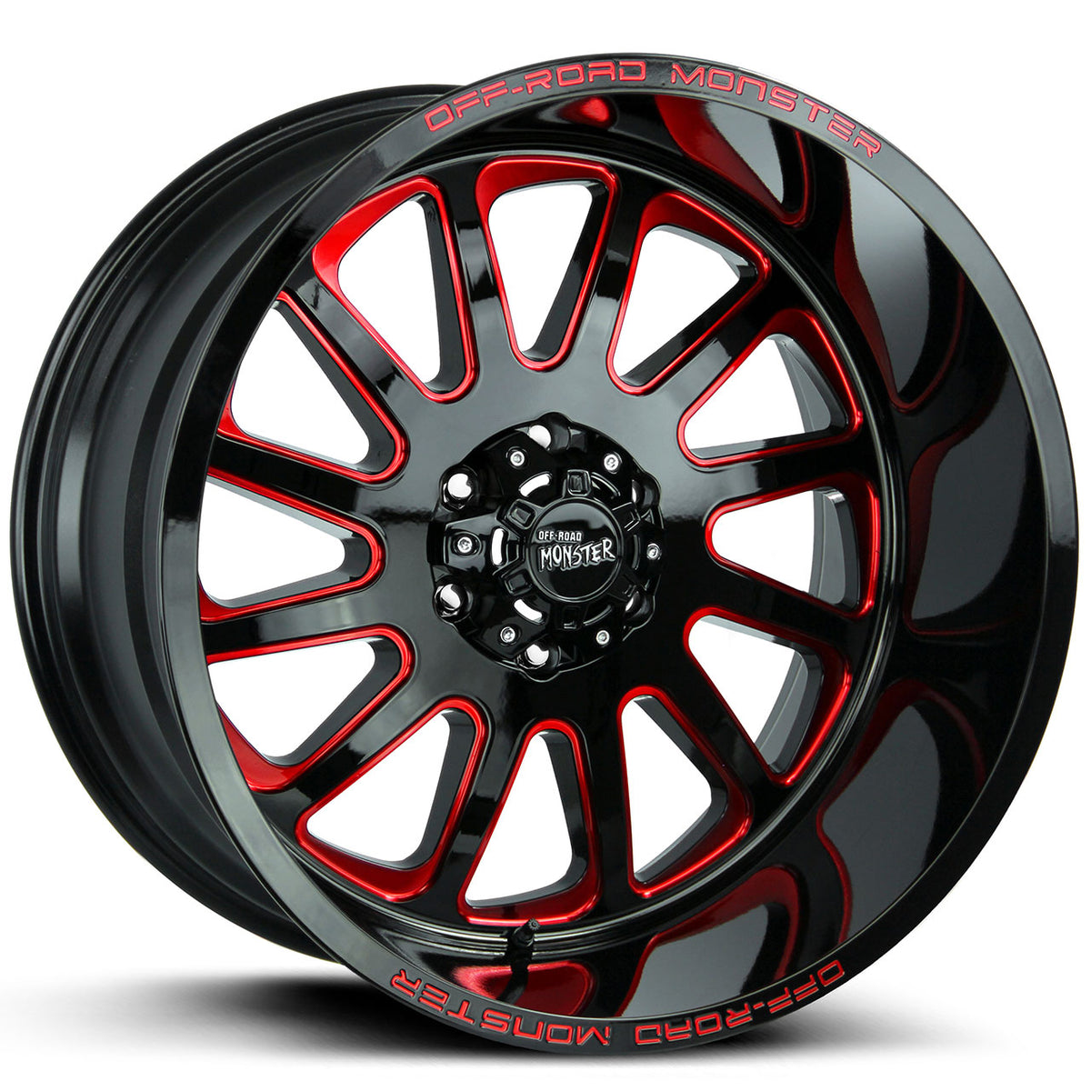 Off-Road Monster M17 Black/Red wheel