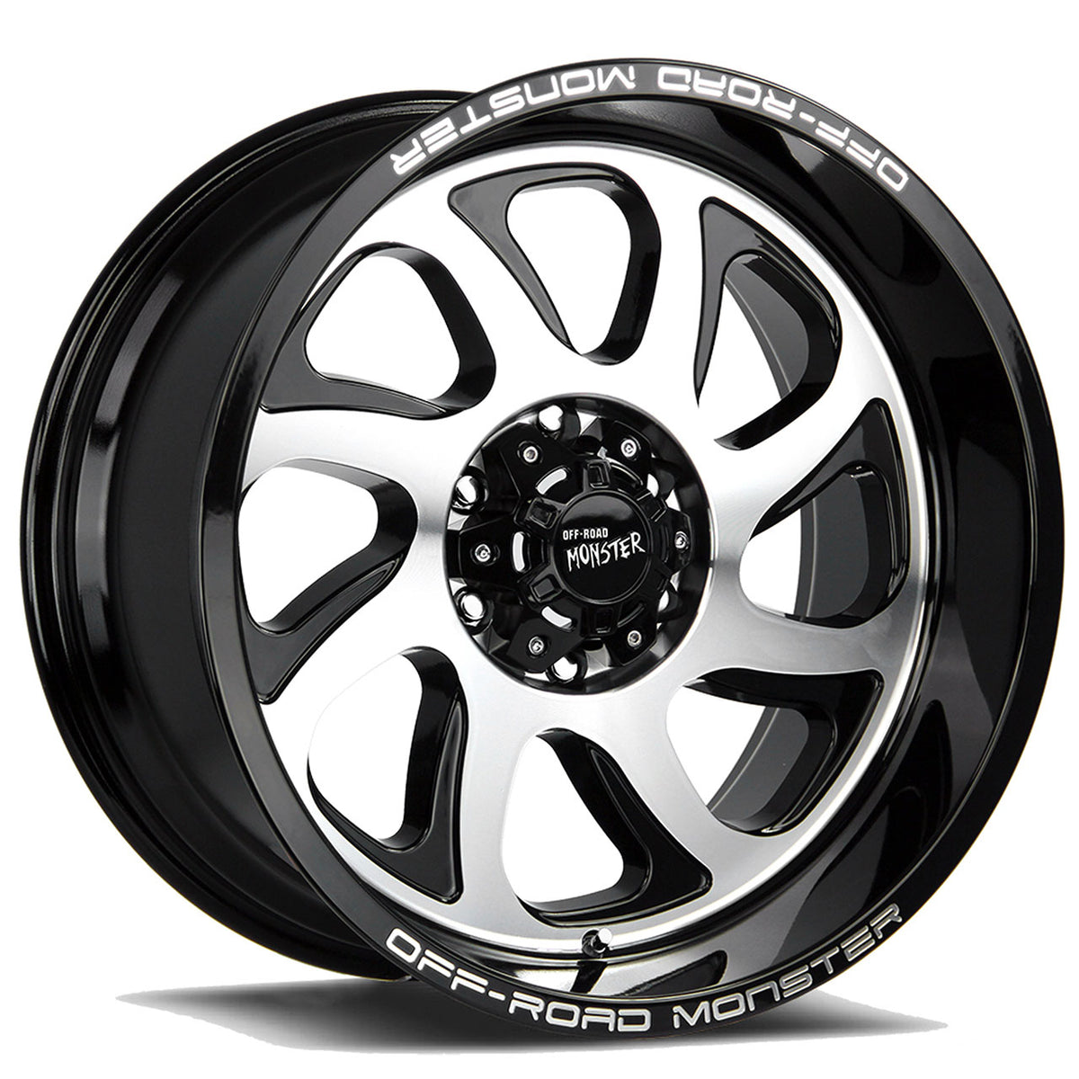 Off-Road Monster M22 Black/Machined wheel