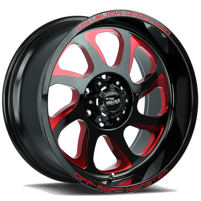 Off-Road Monster M22 Black/Red wheel
