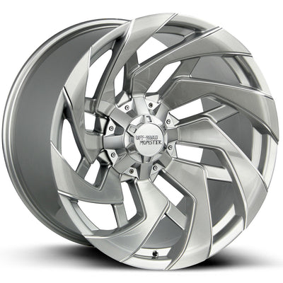 Off-Road Monster M24 Silver wheel