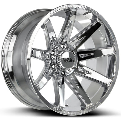 Off-Road Monster M25 Chrome wheel