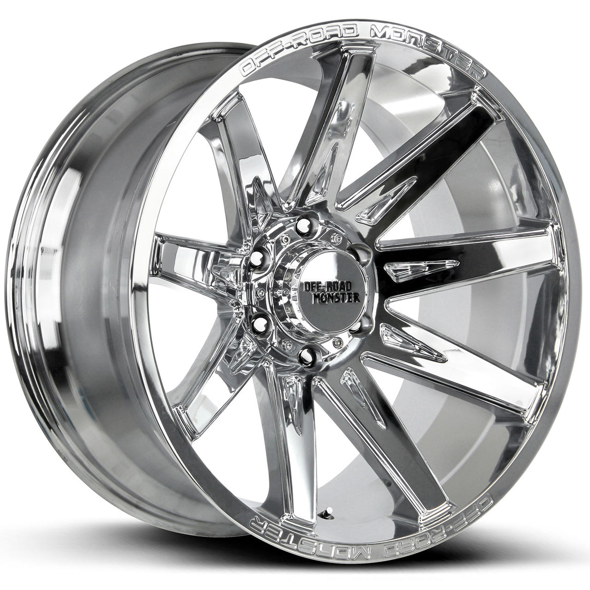 Off-Road Monster M25 Chrome wheel