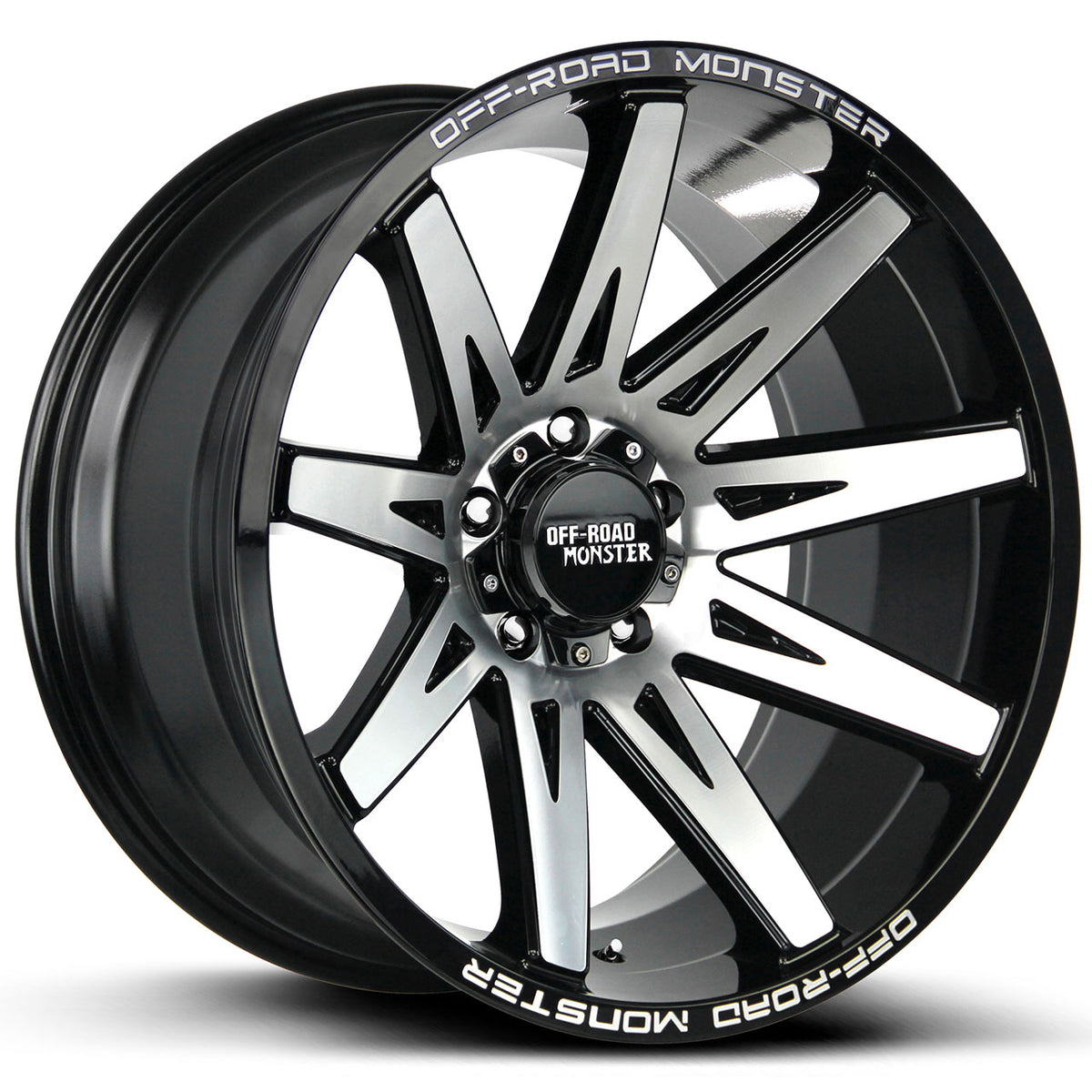Off-Road Monster M25 Black/Machined wheel