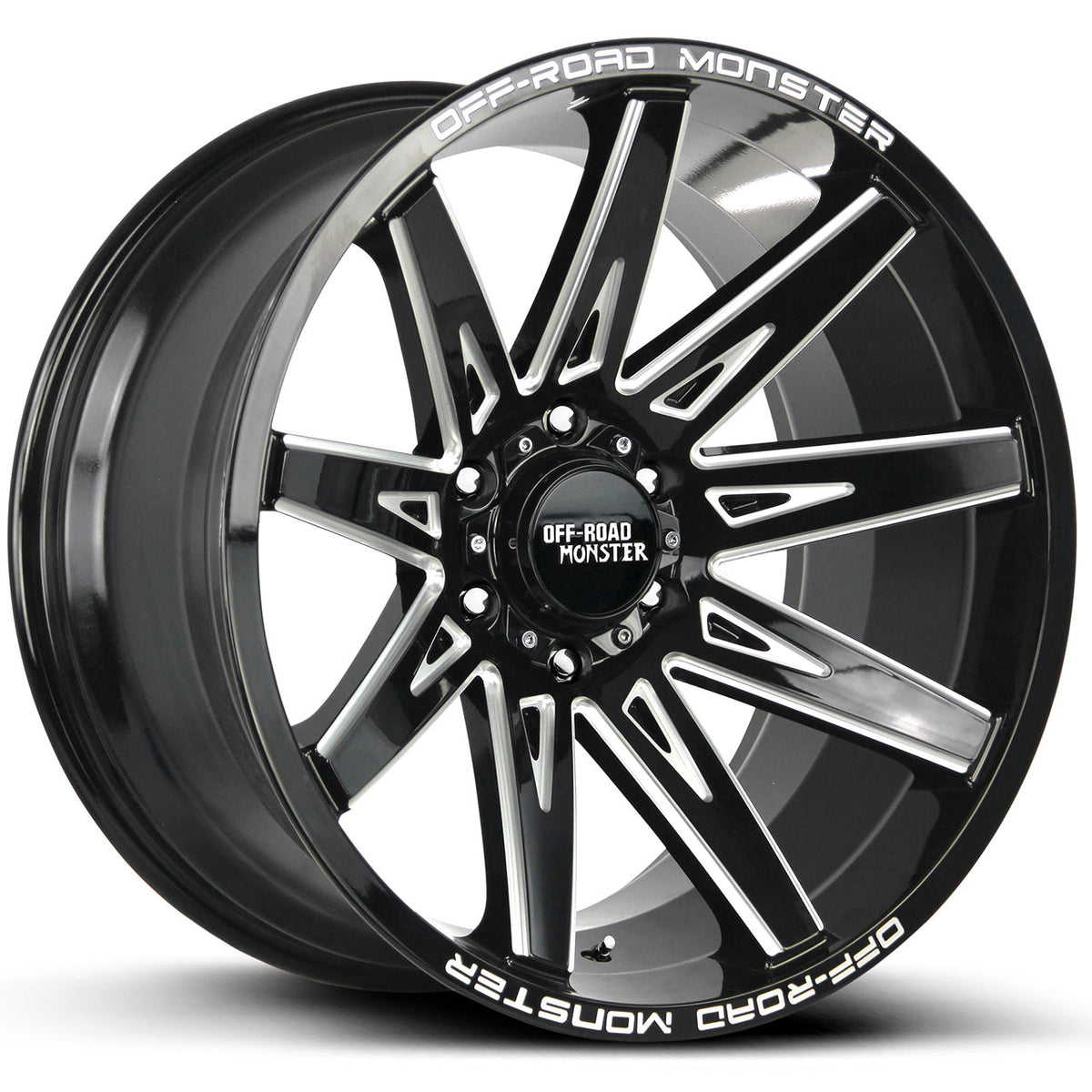 Off-Road Monster M25 Black/Machined wheel