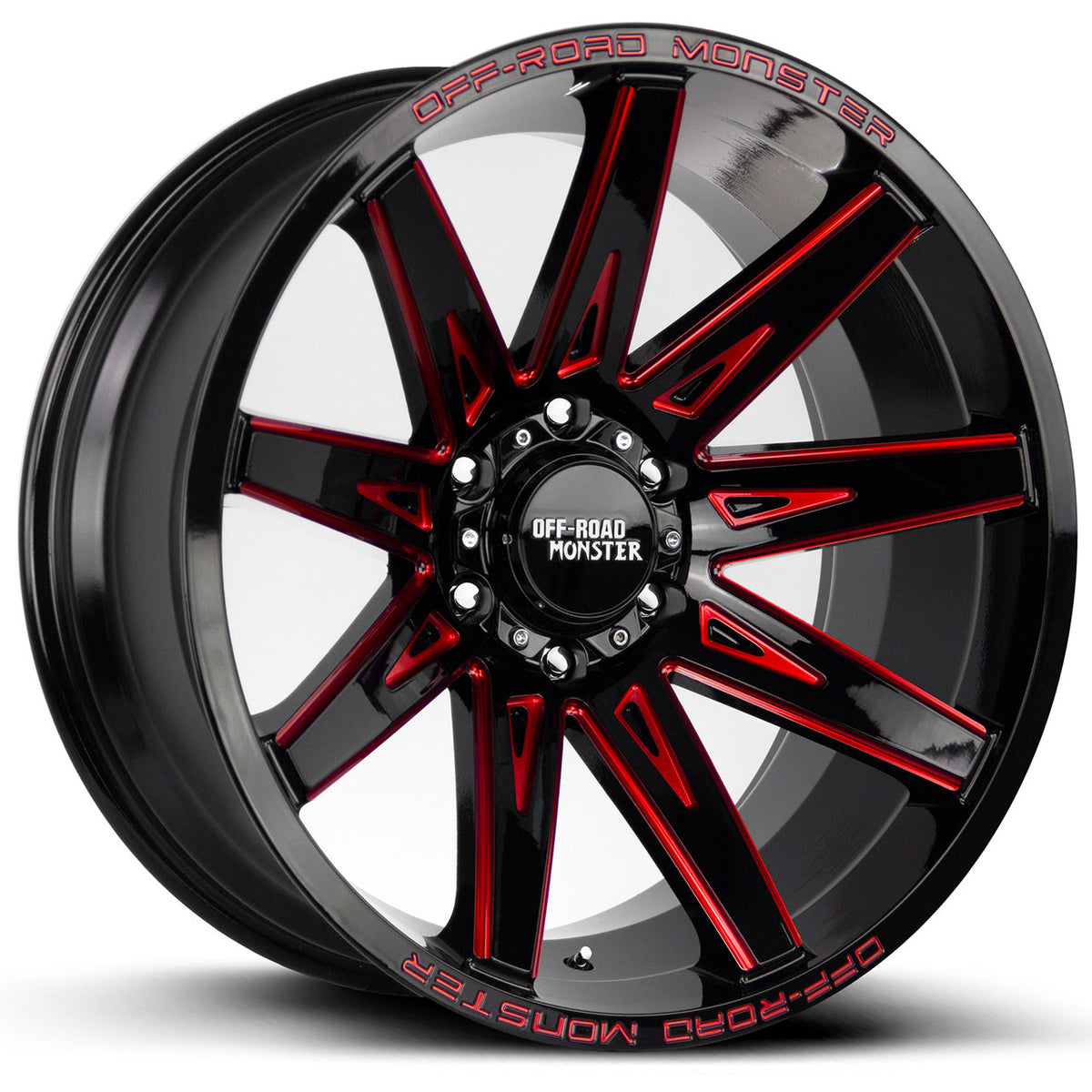 Off-Road Monster M25 Black/Red wheel