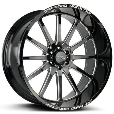 Off-Road Monster M26 Black/Machined wheel