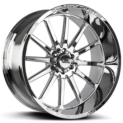 Off-Road Monster M26 Chrome wheel