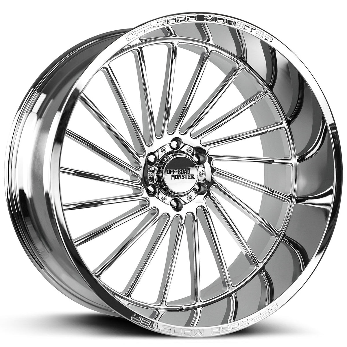 Off-Road Monster M27 Chrome wheel