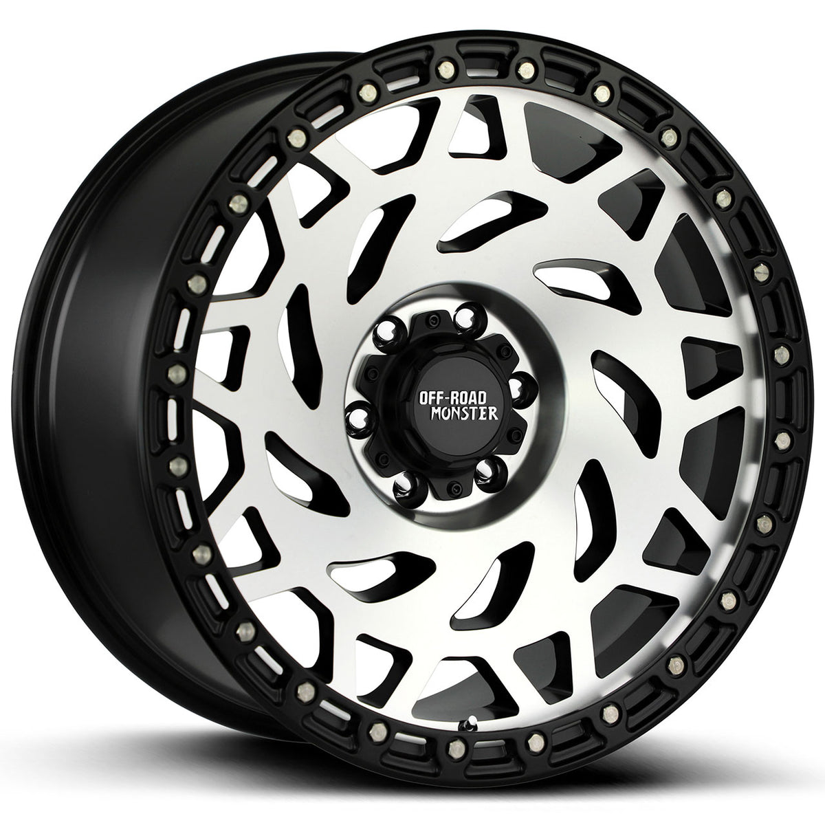 Off-Road Monster M50 Black/Machined wheel