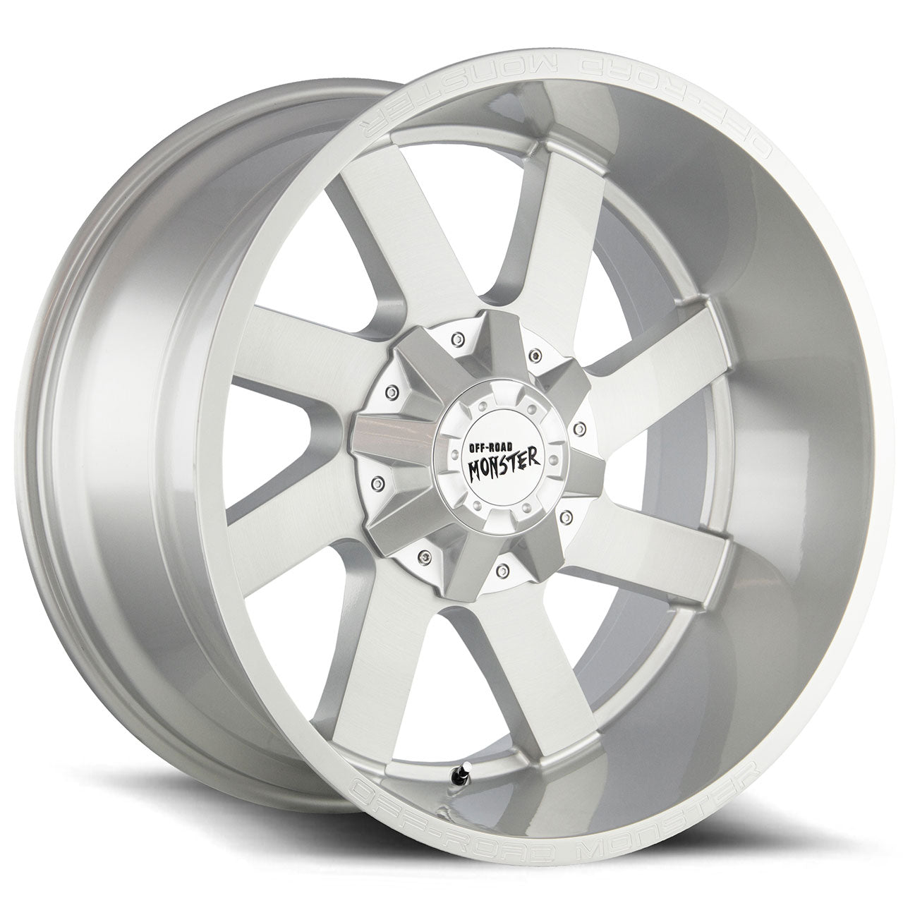 Off-Road Monster M80 Silver Brushed Face