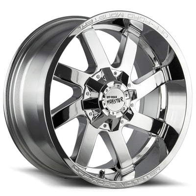 Off-Road Monster M80 Chrome wheel