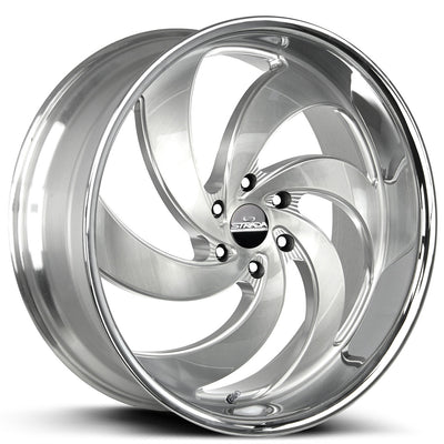 Strada Street Classics RETRO 6 Brushed CNC with Chr wheel