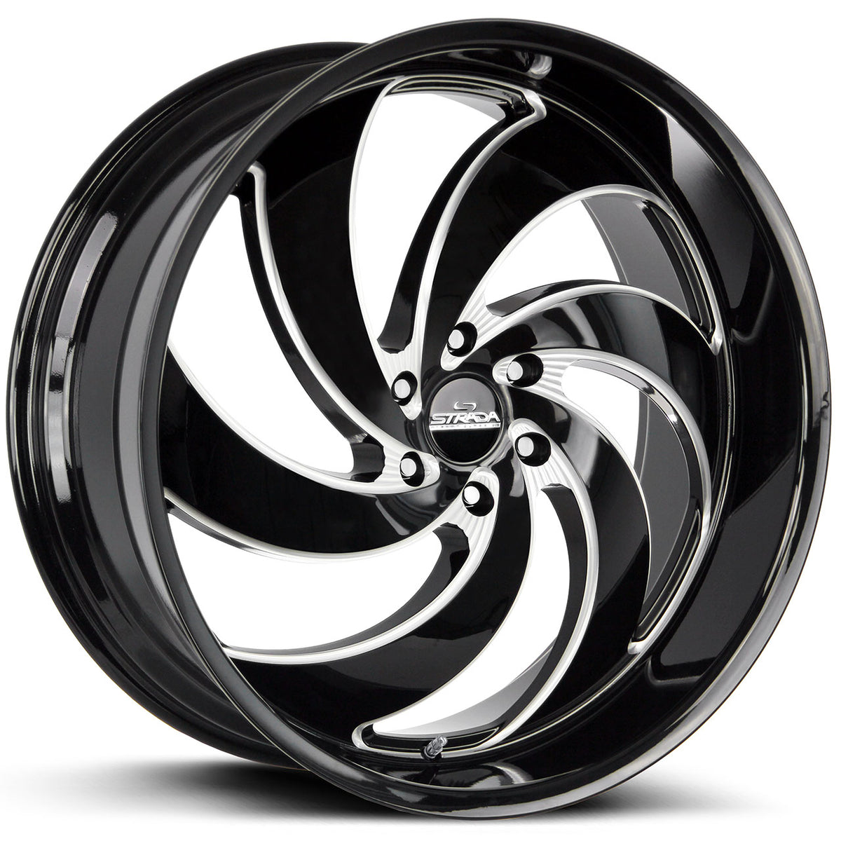 Strada Street Classics RETRO 6 Black/Machined wheel