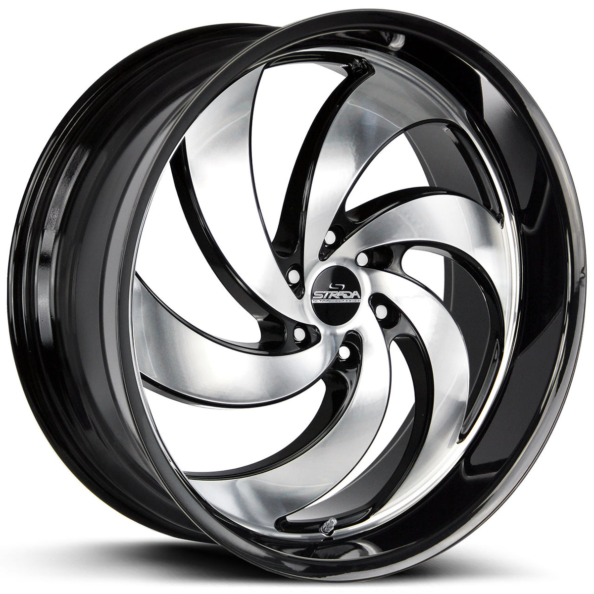 Strada Street Classics RETRO 6 Black/Machined wheel