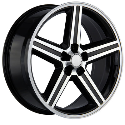 Wheel Replicas By Strada IROC Black/Machined wheel