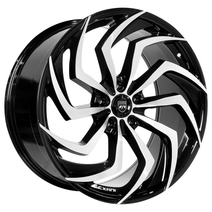 Lexani SHADOW Black/Machined wheel