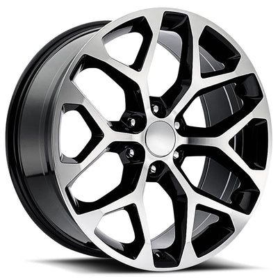 Factory Reproductions FR59 Black/Machined wheel