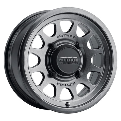Method Race Wheels MR414 BEAD GRIP Graphite/Gray wheel